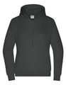 Dames Hooded Sweater Daiber Lounge Grahite